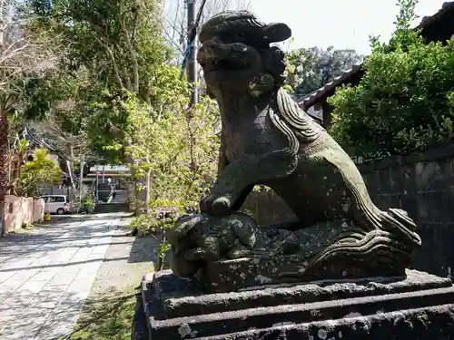 五所神社の狛犬