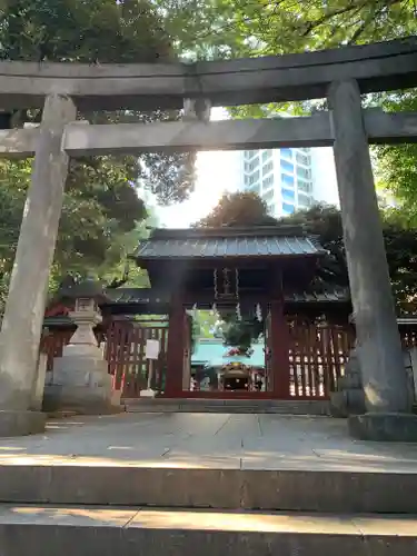 金王八幡宮の鳥居