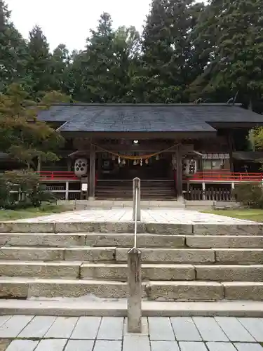 有明山神社の本殿・本堂