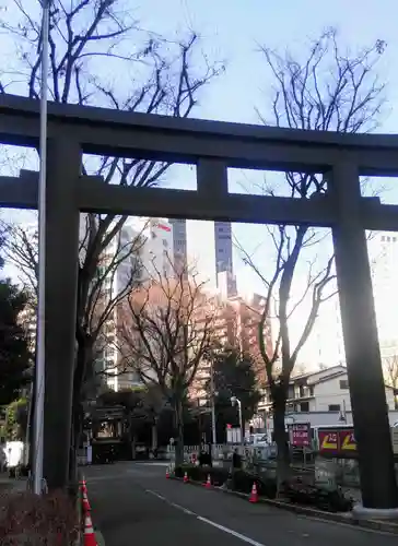 金王八幡宮の鳥居