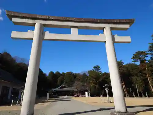 群馬県護国神社の鳥居