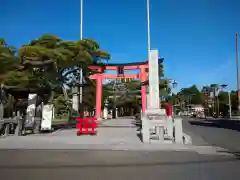 竹駒神社の鳥居