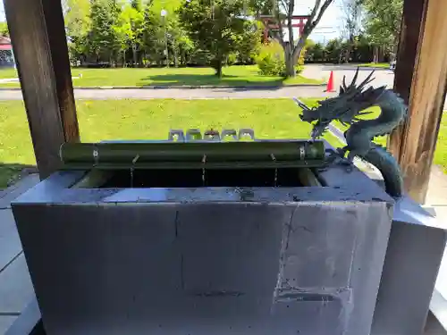 美瑛神社の手水舎