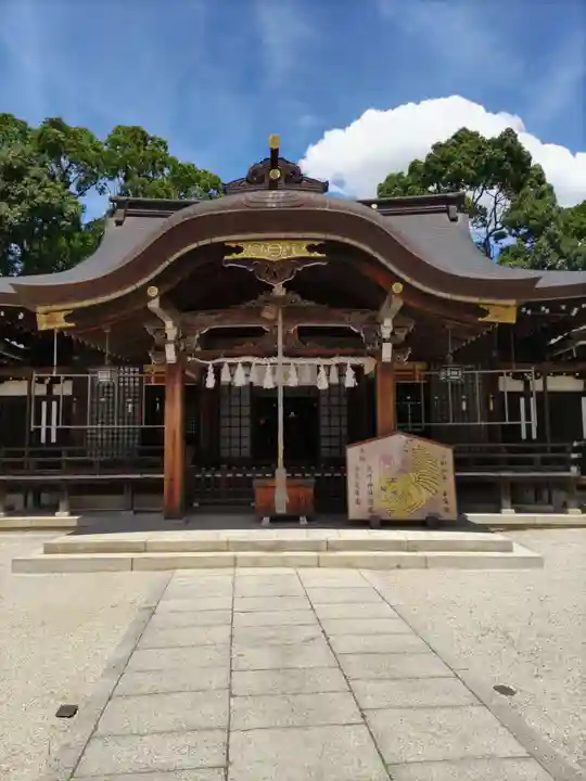 荒井神社の本殿・本堂