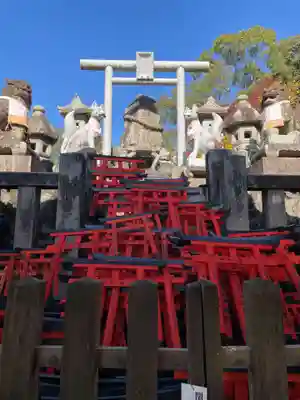 伏見稲荷大社三ノ峰(下之社神蹟・白菊大神)(京都府)