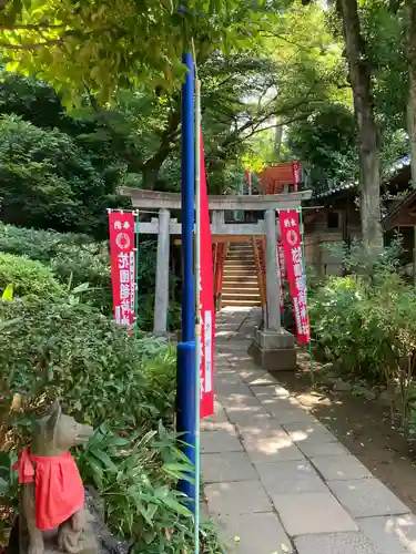 花園稲荷神社の鳥居