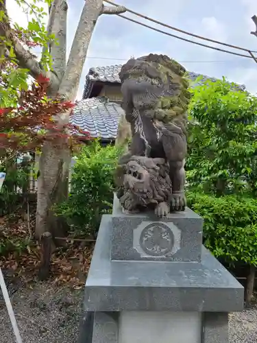 本渡諏訪神社の狛犬