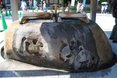 川崎大師（平間寺）の手水舎