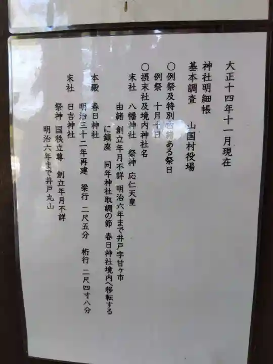 春日神社(京都府)