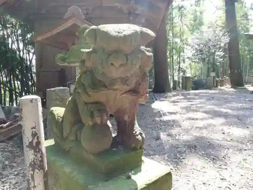 喜連川神社の狛犬