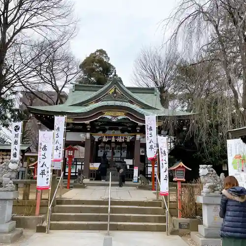 川越八幡宮の本殿