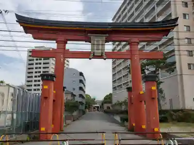 海神社の鳥居