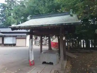 白鬚神社の手水舎
