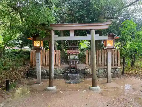 大直禰子神社の末社