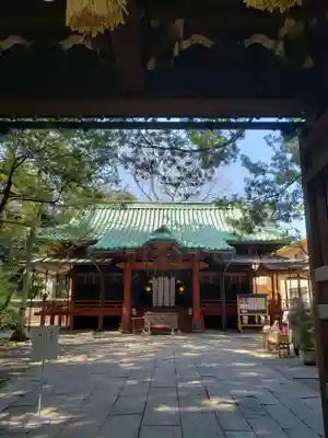 赤坂氷川神社の本殿・本堂