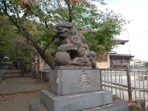 高來神社の狛犬