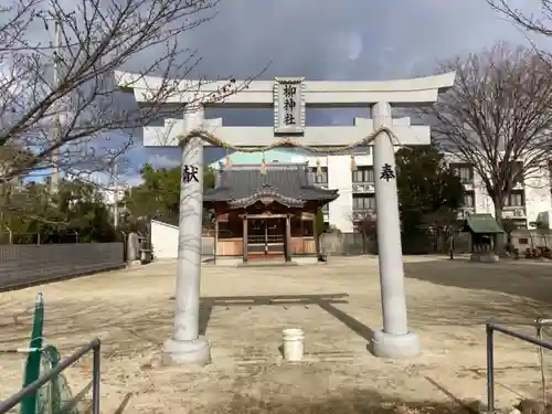 柳神社の鳥居