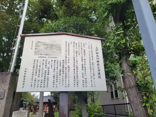 上戸田氷川神社の歴史