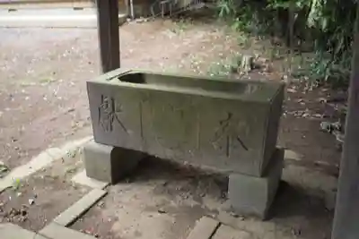 秋葉神社の手水舎