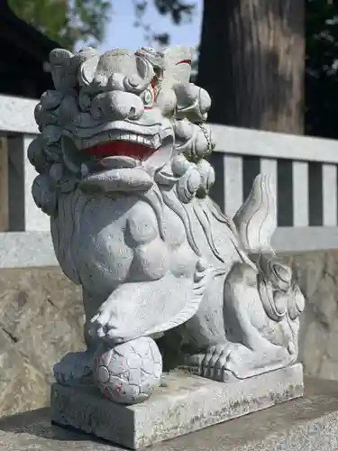 山郷神社の狛犬