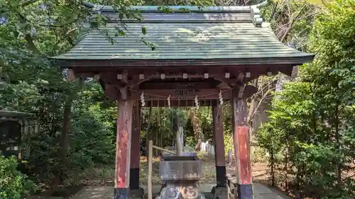 芝東照宮の手水