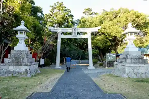 桜ヶ池池宮神社の鳥居