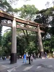 明治神宮の鳥居