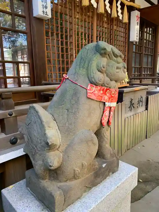 安倍晴明神社(阿倍王子神社境外末社)の狛犬