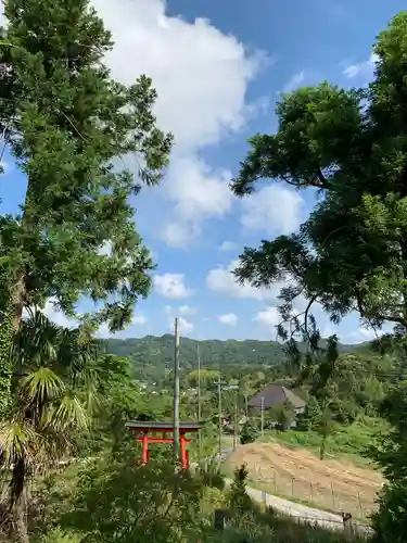 八幡神社の景色