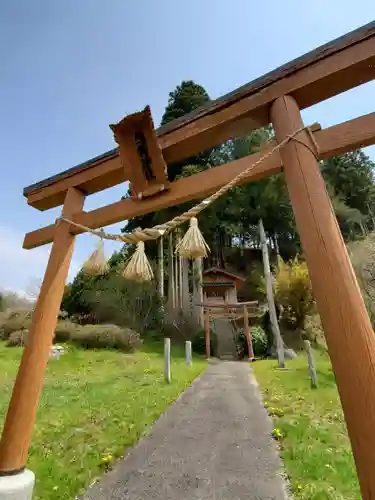 熊野神社の鳥居