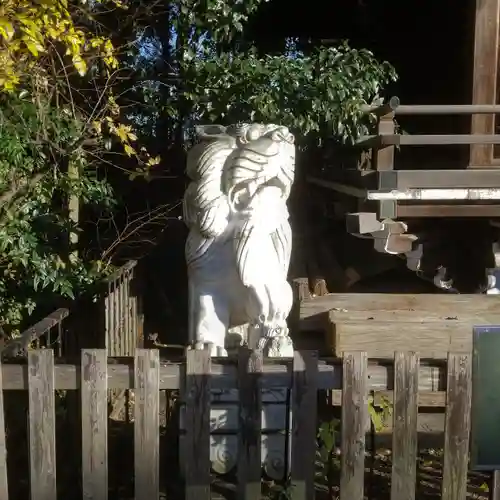 篠崎浅間神社の狛犬