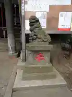 幡ケ谷氷川神社の狛犬