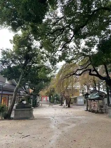 三島八幡神社の庭園