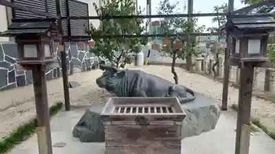 鎭國守國神社の狛犬