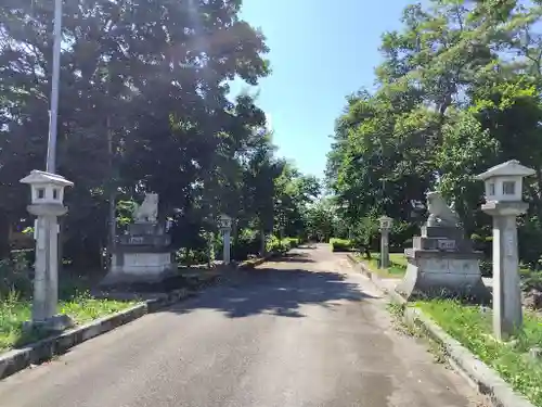 沼田神社の景色