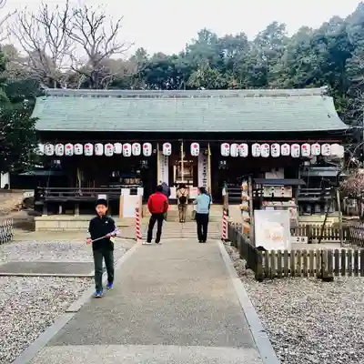 上地八幡宮の本殿・本堂