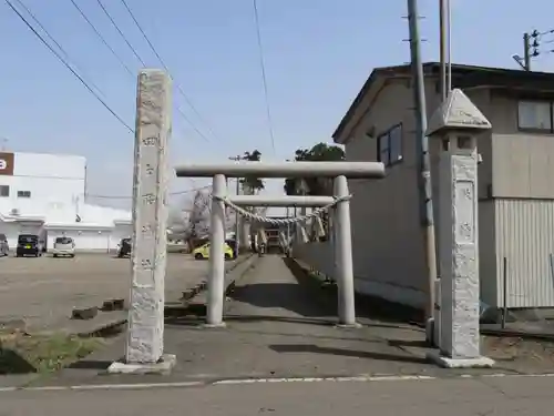 四ケ所神社の鳥居