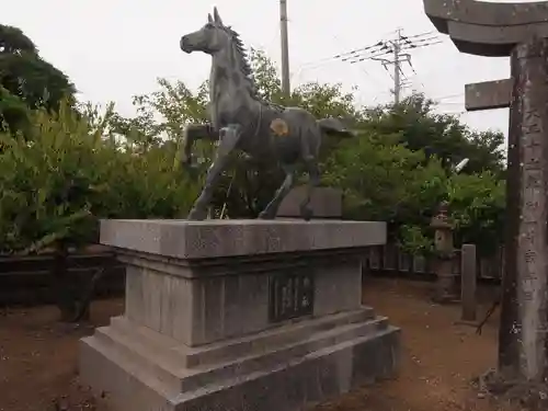 六社神社の狛犬