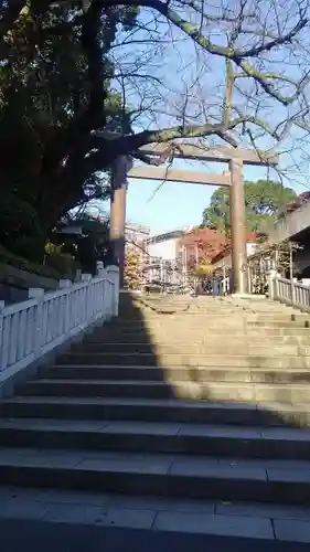 伊勢山皇大神宮の鳥居