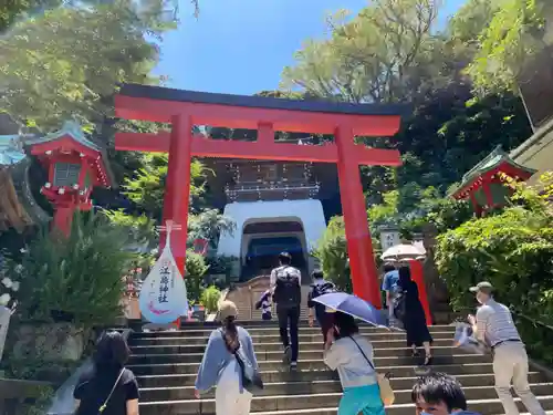 江島神社の鳥居