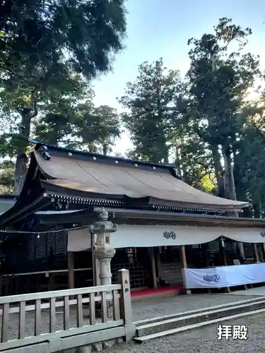 鹿島神宮の本殿・本堂