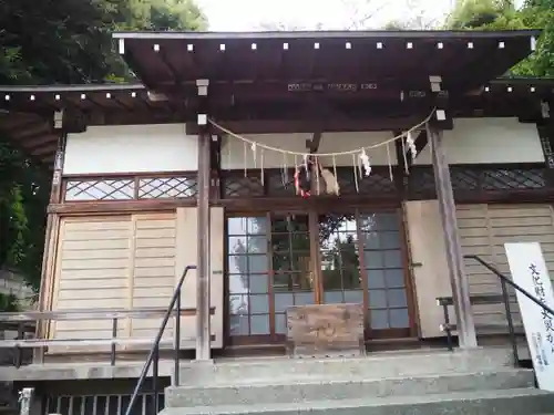 上田端八幡神社の本殿・本堂