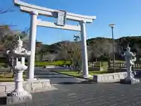 桜ヶ池池宮神社の鳥居