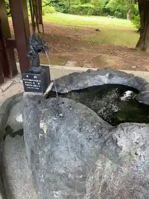 月寒神社の手水舎