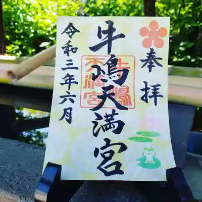 神池の睡蓮をイメージした御朱印です。