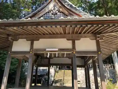 大屋神社の山門・神門