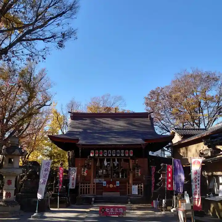 清瀧神社の本殿・本堂