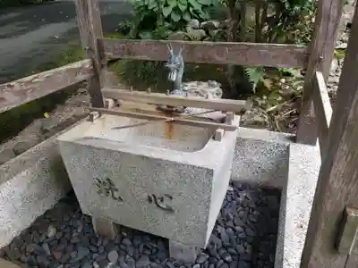 南勝寺の手水舎