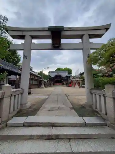 門真神社の鳥居