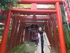 安積國造神社の鳥居